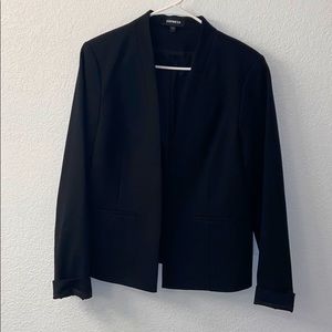 NWOT Express collarless blazer
